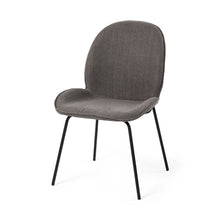 Load image into Gallery viewer, Inala Grey Seat Metal Frame Dining Chair
